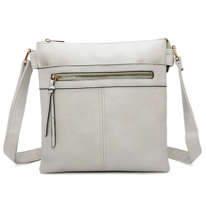 Craze London Crossbody Bag With Pockets Inside & Out