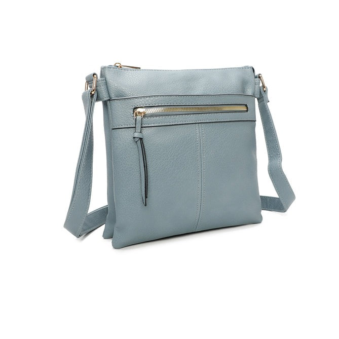 Craze London Crossbody Bag With Pockets Inside & Out
