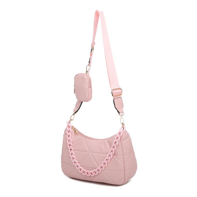 Craze London Crossbody Bag with Chain Strap