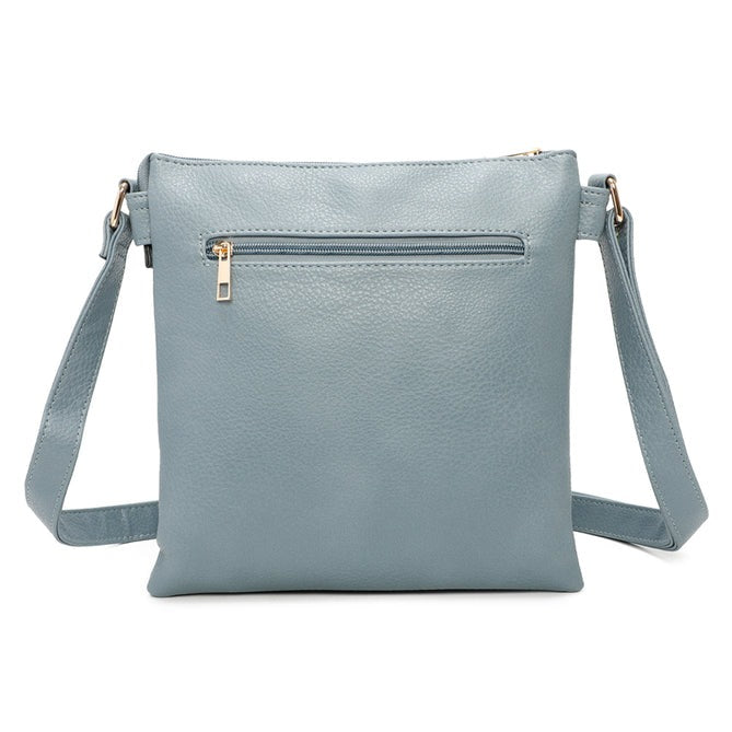 Craze London Crossbody Bag With Pockets Inside & Out