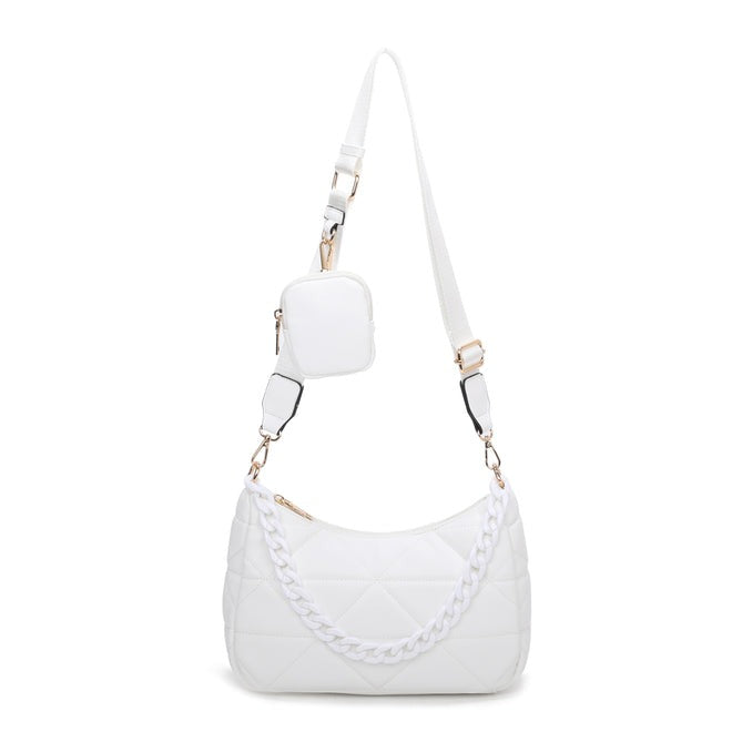 Craze London Crossbody Bag with Chain Strap