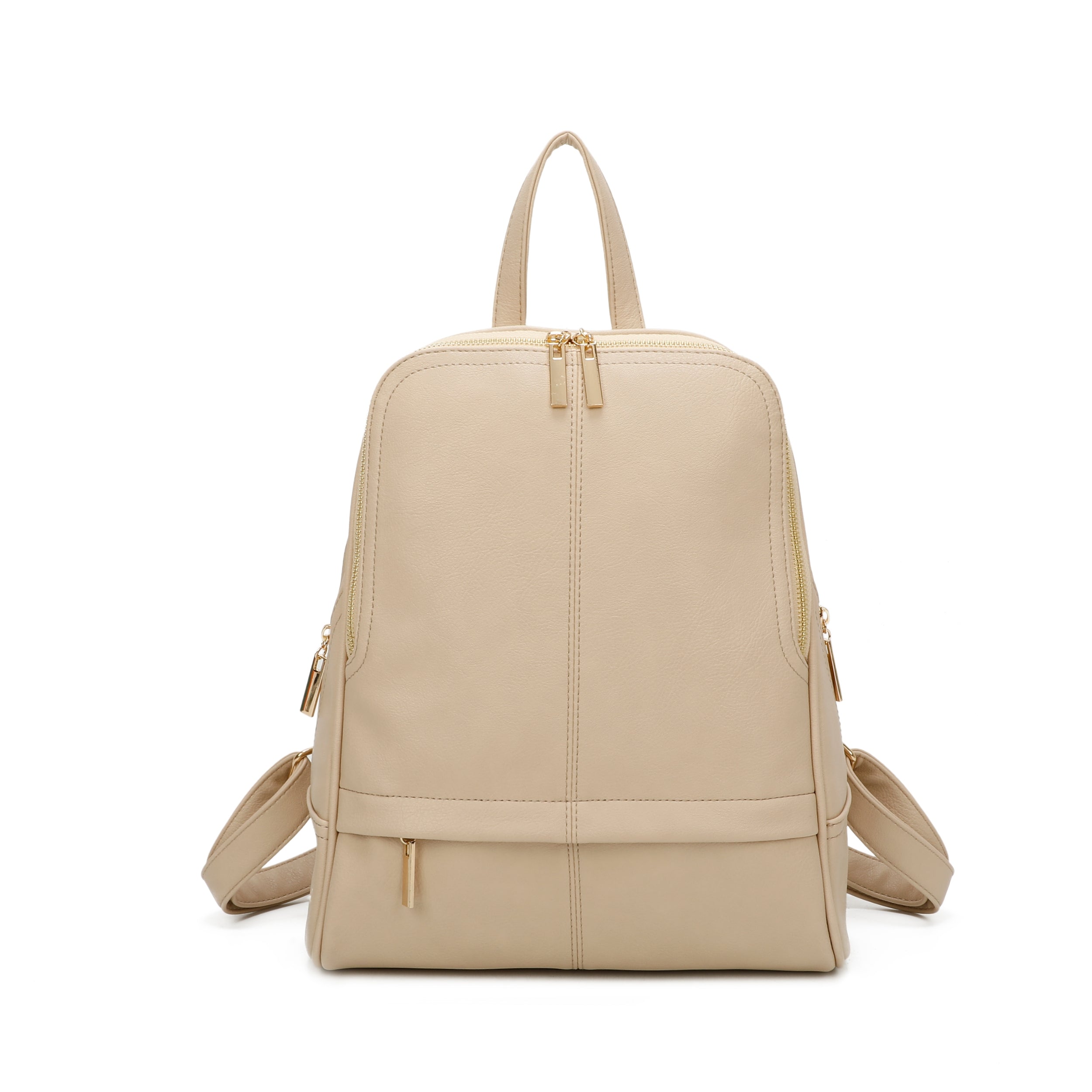 Craze London Backpack with Top Zip Closure