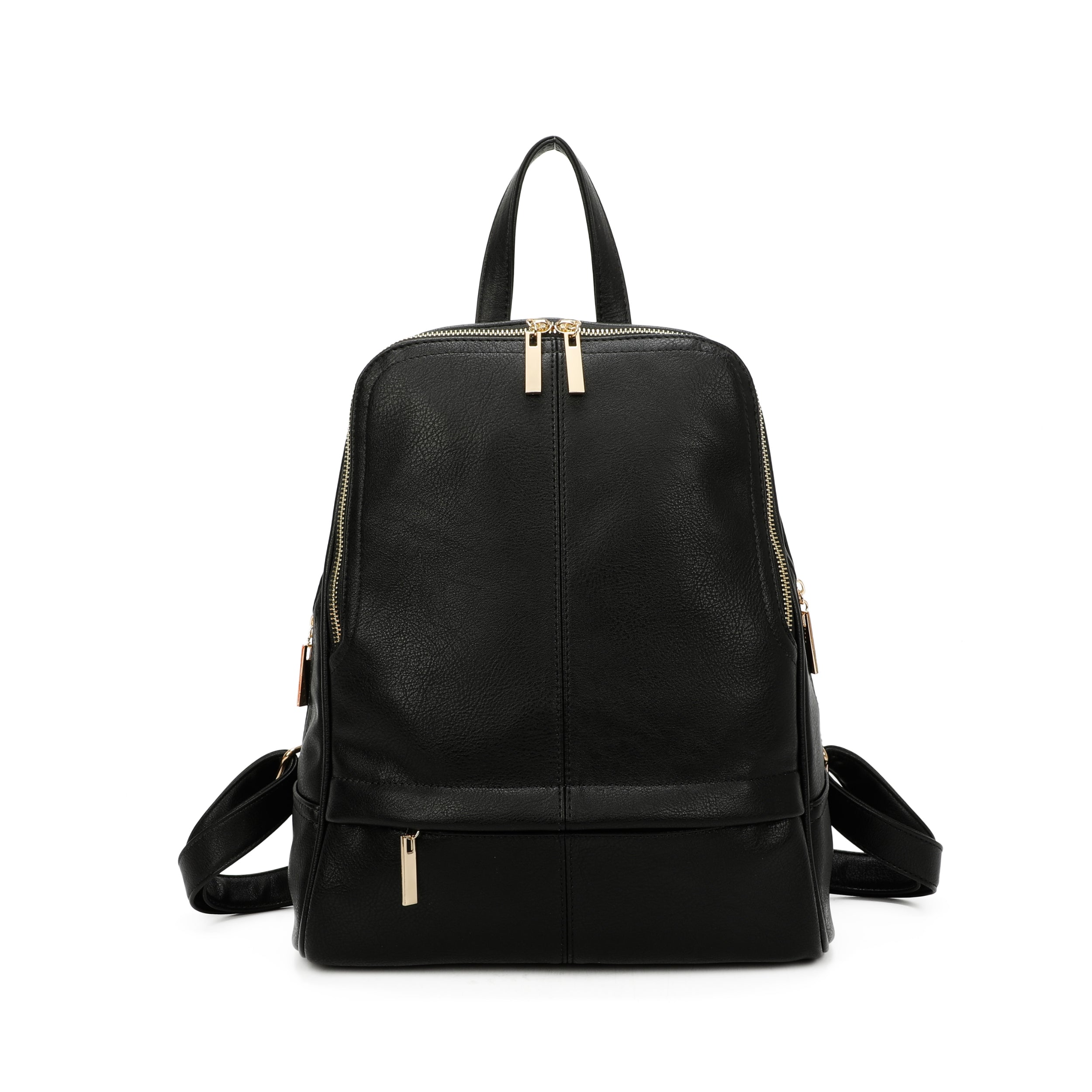 Craze London Backpack with Top Zip Closure