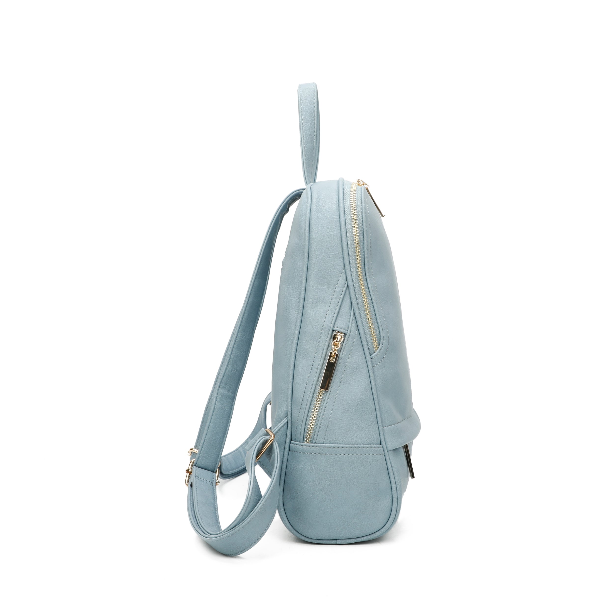 Craze London Backpack with Top Zip Closure