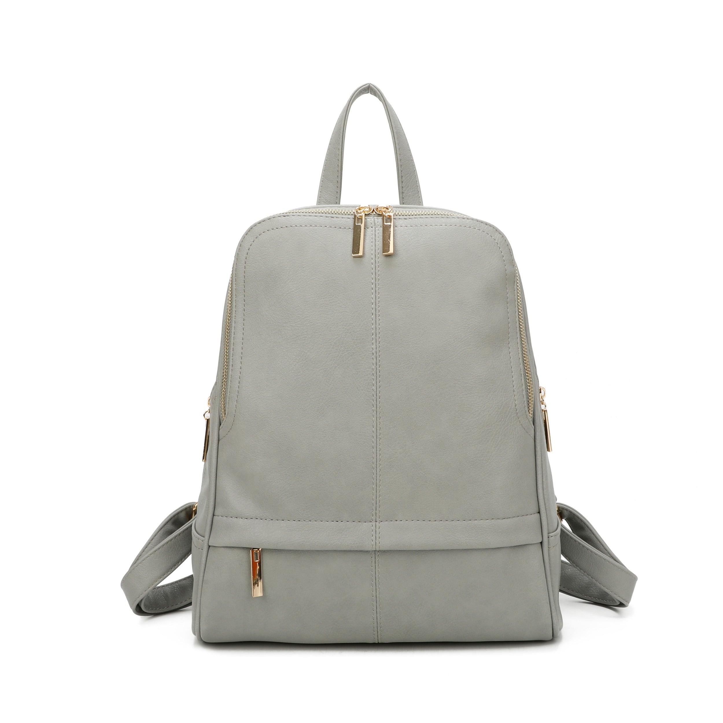 Craze London Backpack with Top Zip Closure