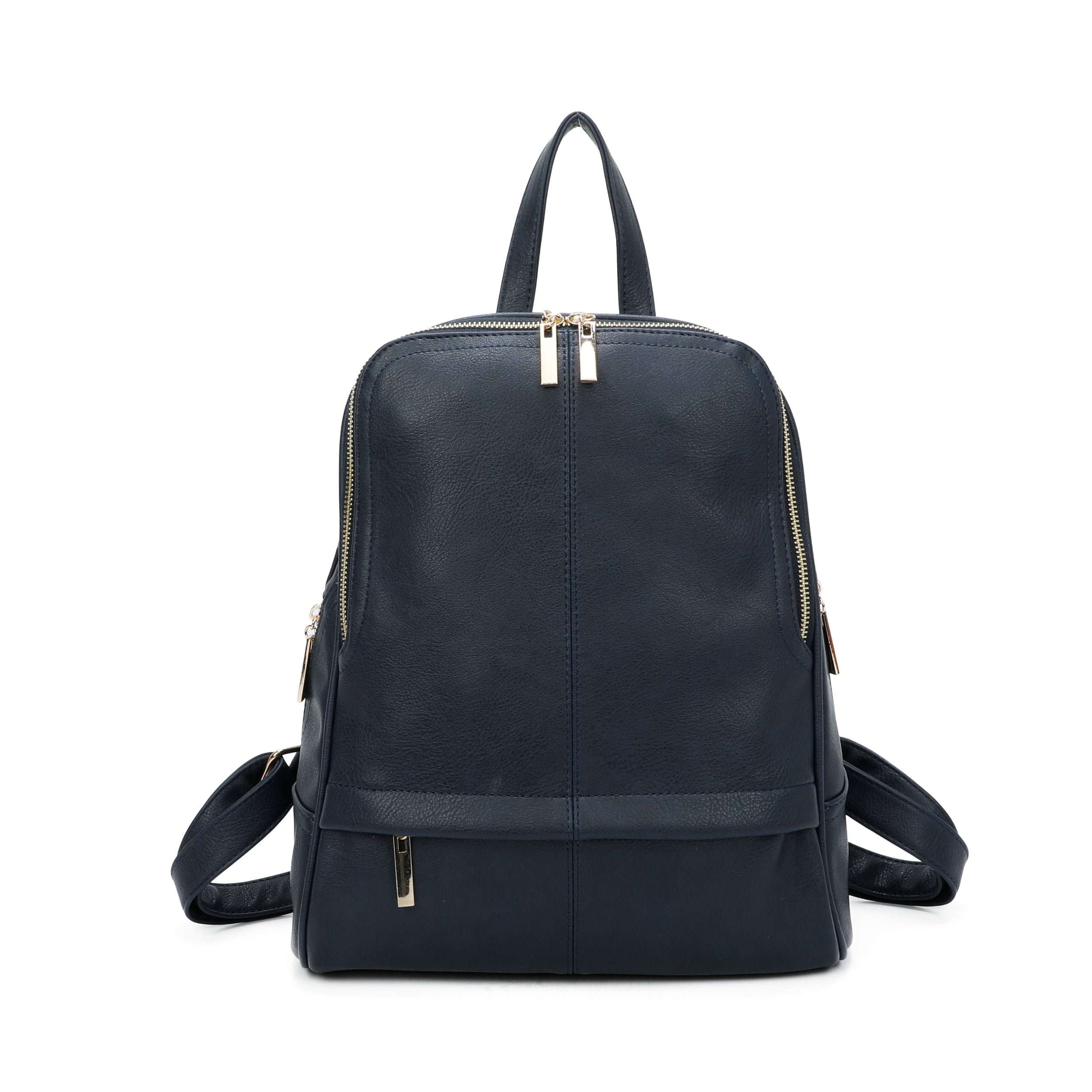 Craze London Backpack with Top Zip Closure