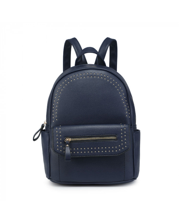Craze London Backpack with studs