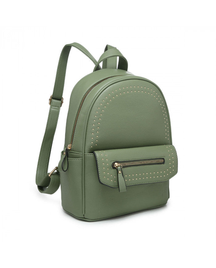 Craze London Backpack with studs
