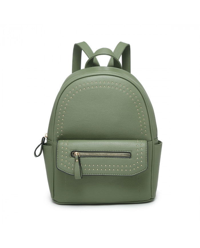 Craze London Backpack with studs