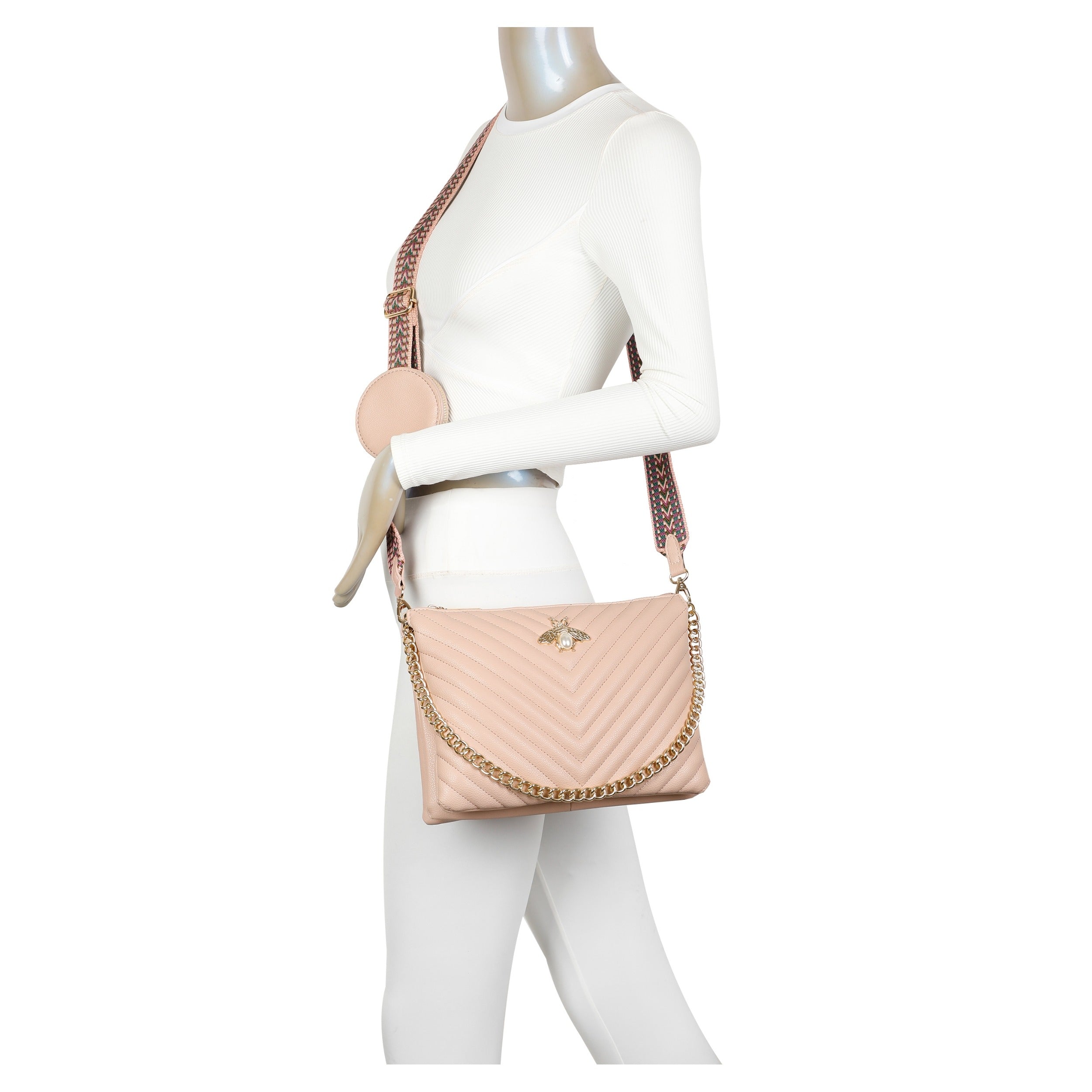 Craze London Bee Crossbody Bag