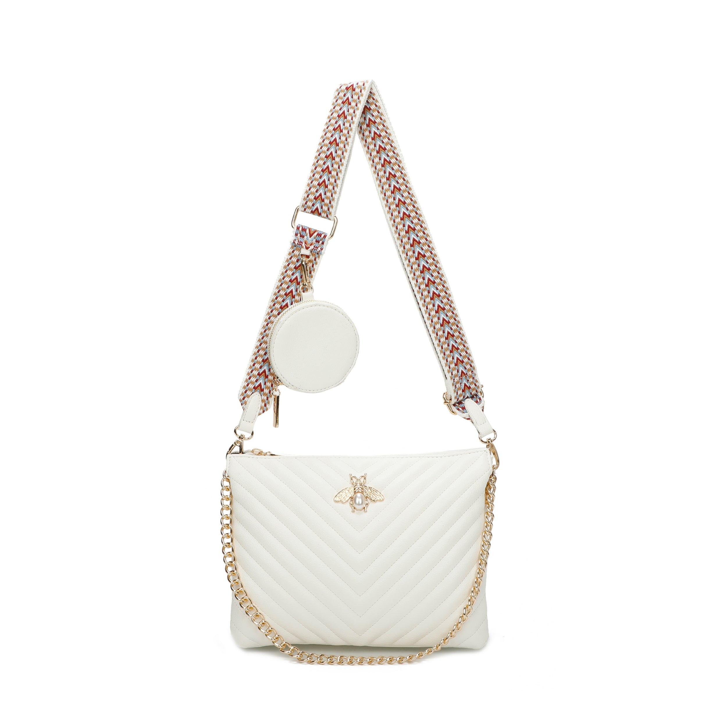 Craze London Bee Crossbody Bag