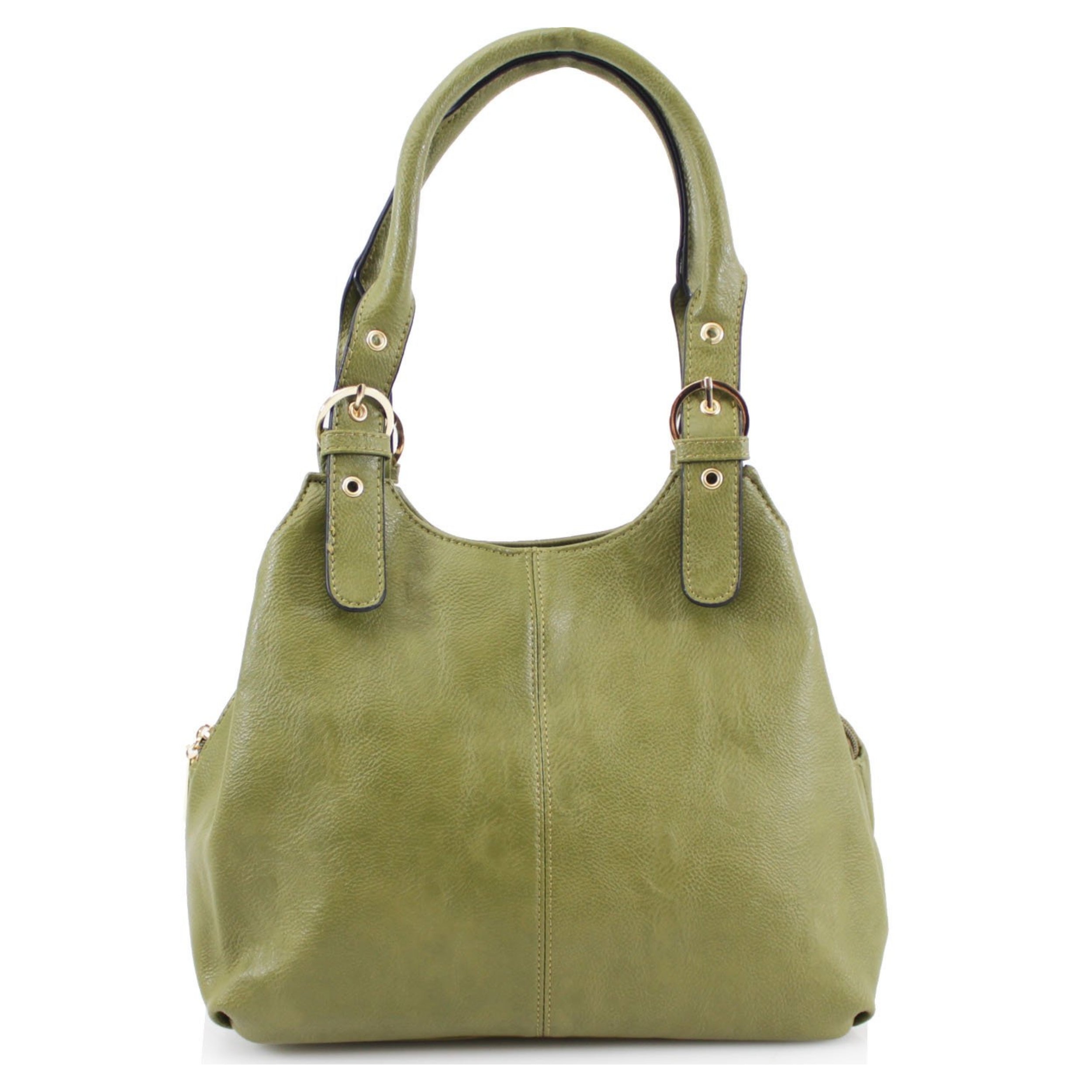 Craze London Buckled Shoulder Bag
