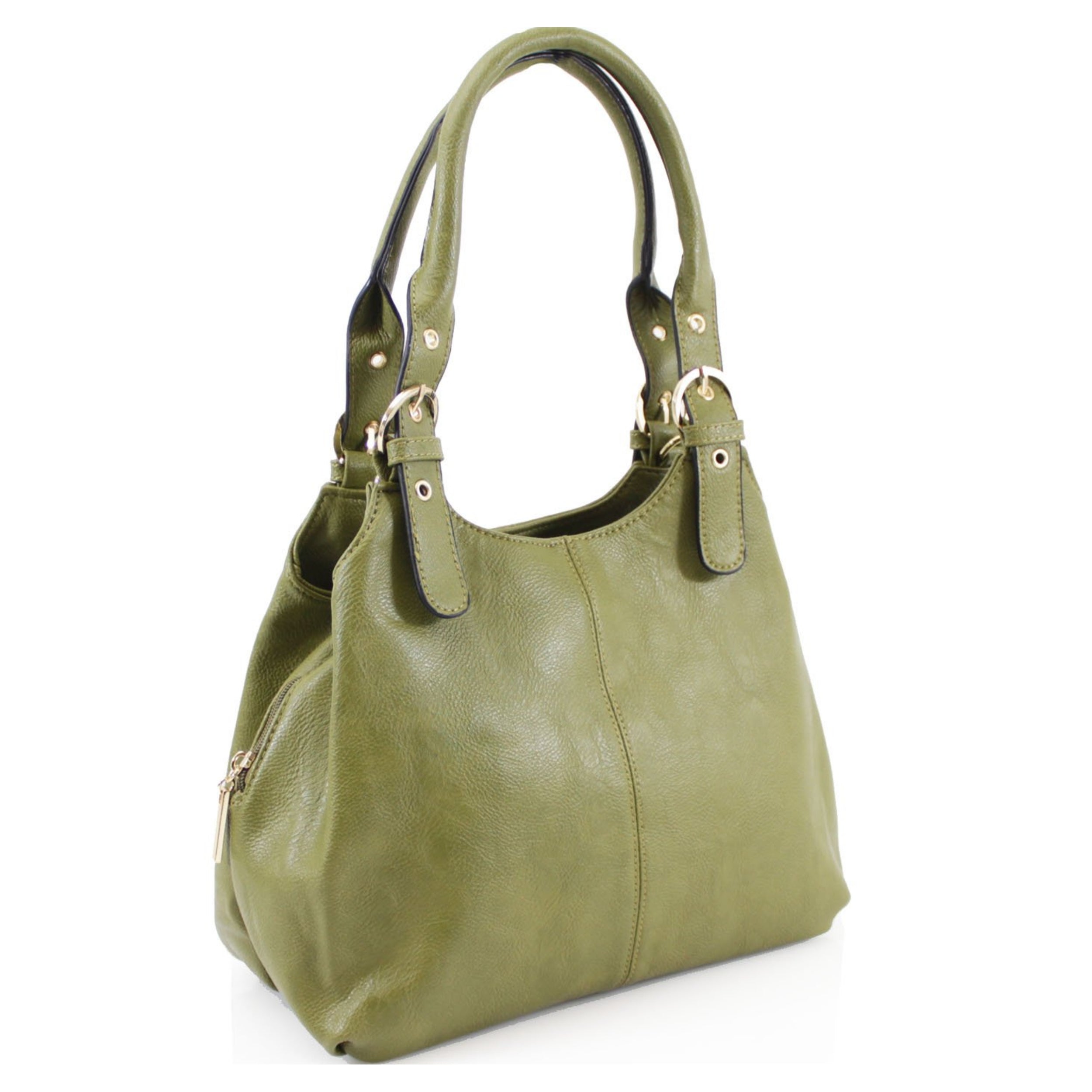 Craze London Buckled Shoulder Bag