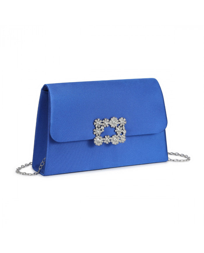 Craze London Clutch Bag Satin material