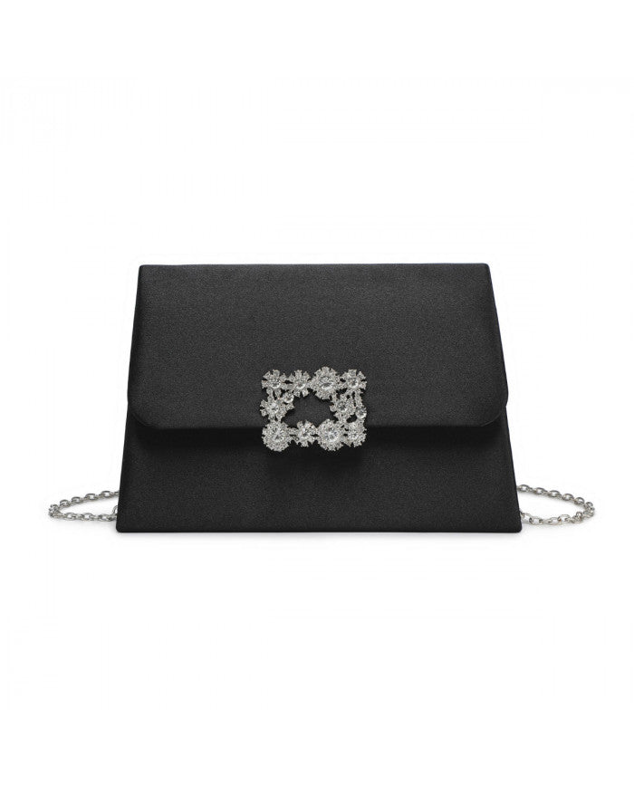 Craze London Clutch Bag Satin material
