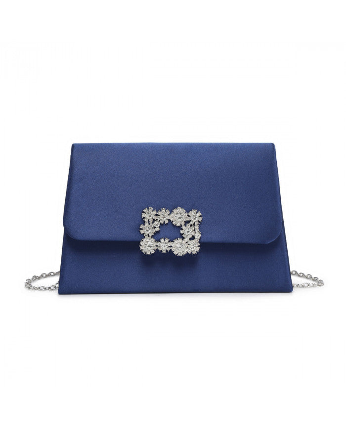 Craze London Clutch Bag Satin material