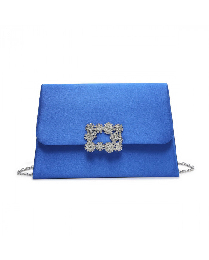 Craze London Clutch Bag Satin material