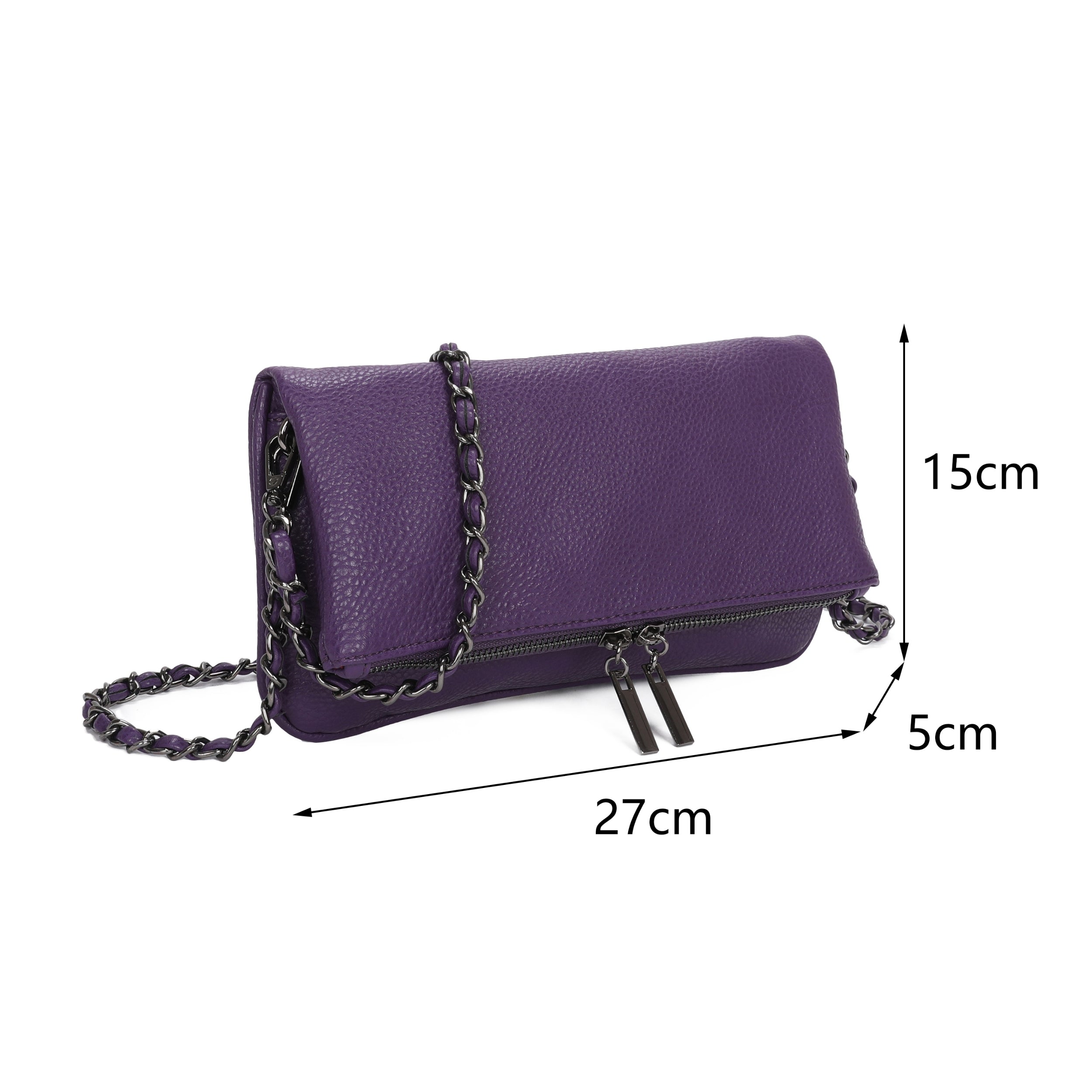Craze London Folded Clutch Bag