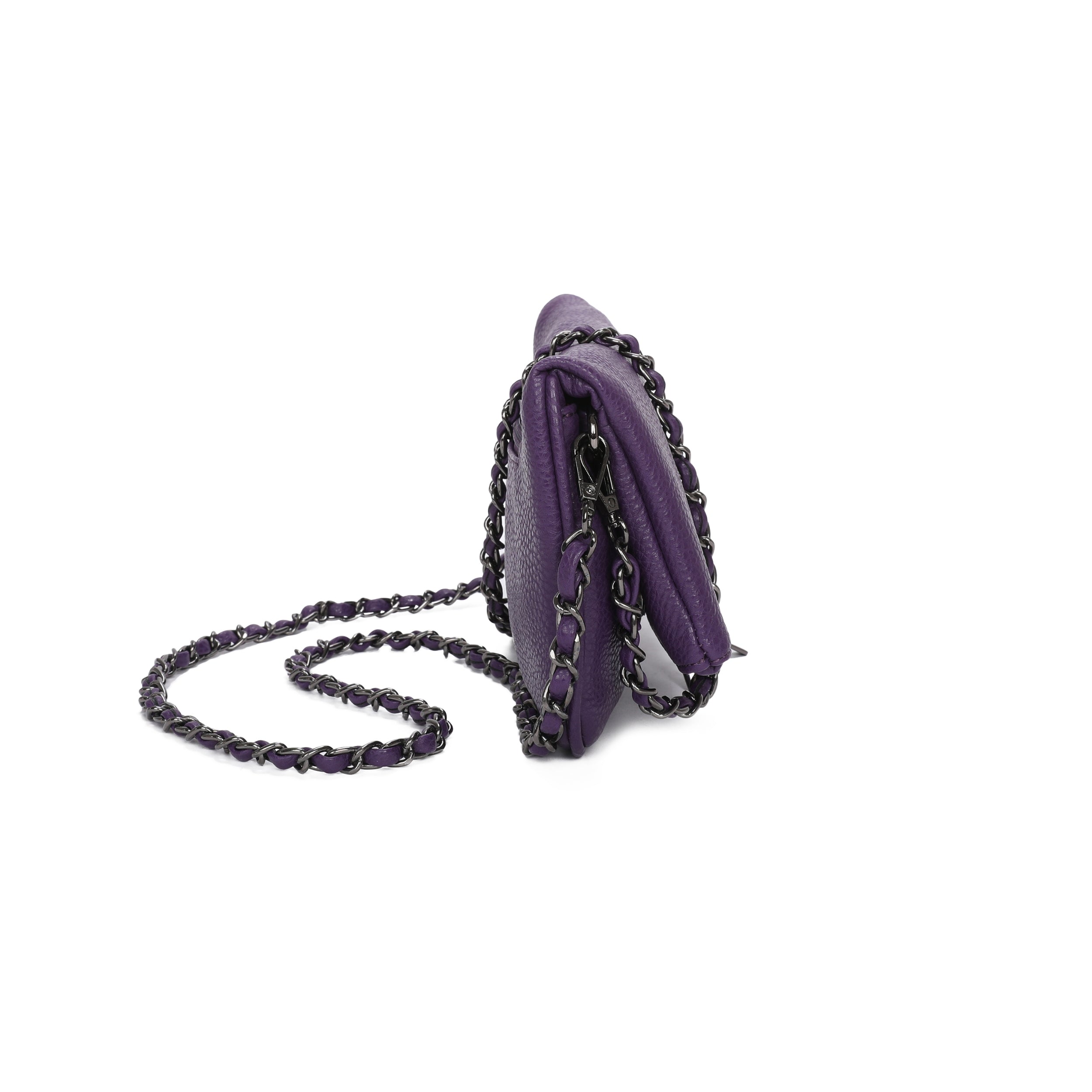 Craze London Folded Clutch Bag
