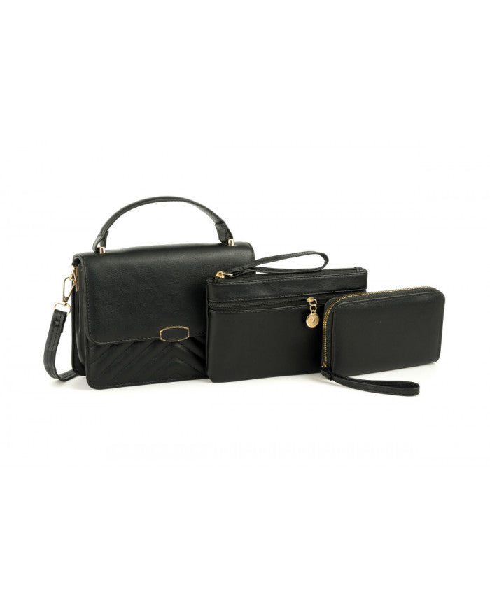 Craze London 3 in 1 Top Handle Shoulder bag