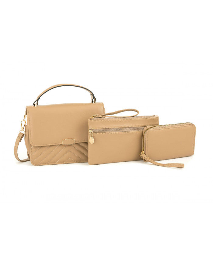 Craze London 3 in 1 Top Handle Shoulder bag