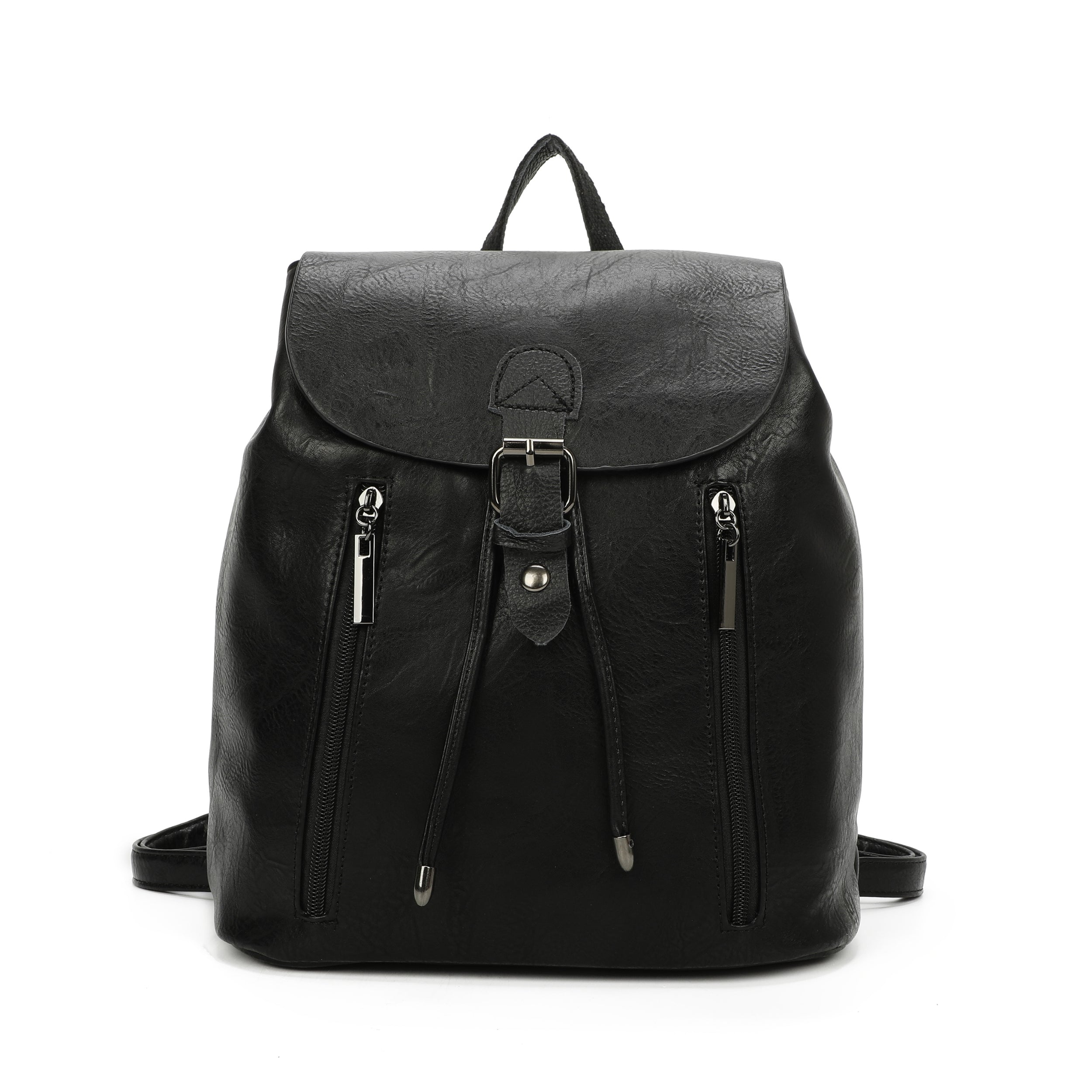 Craze London Leather trim Backpack