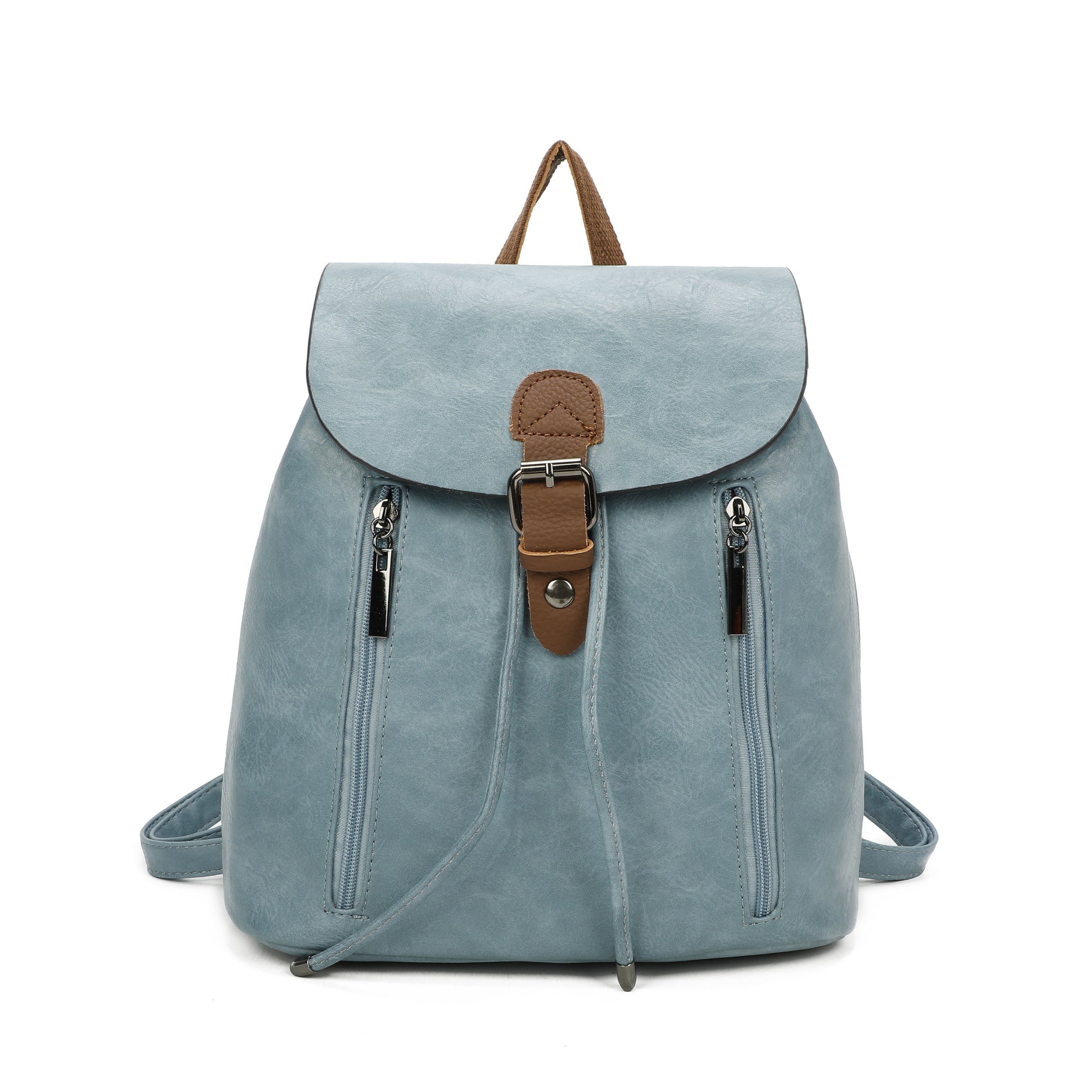 Craze London Leather trim Backpack