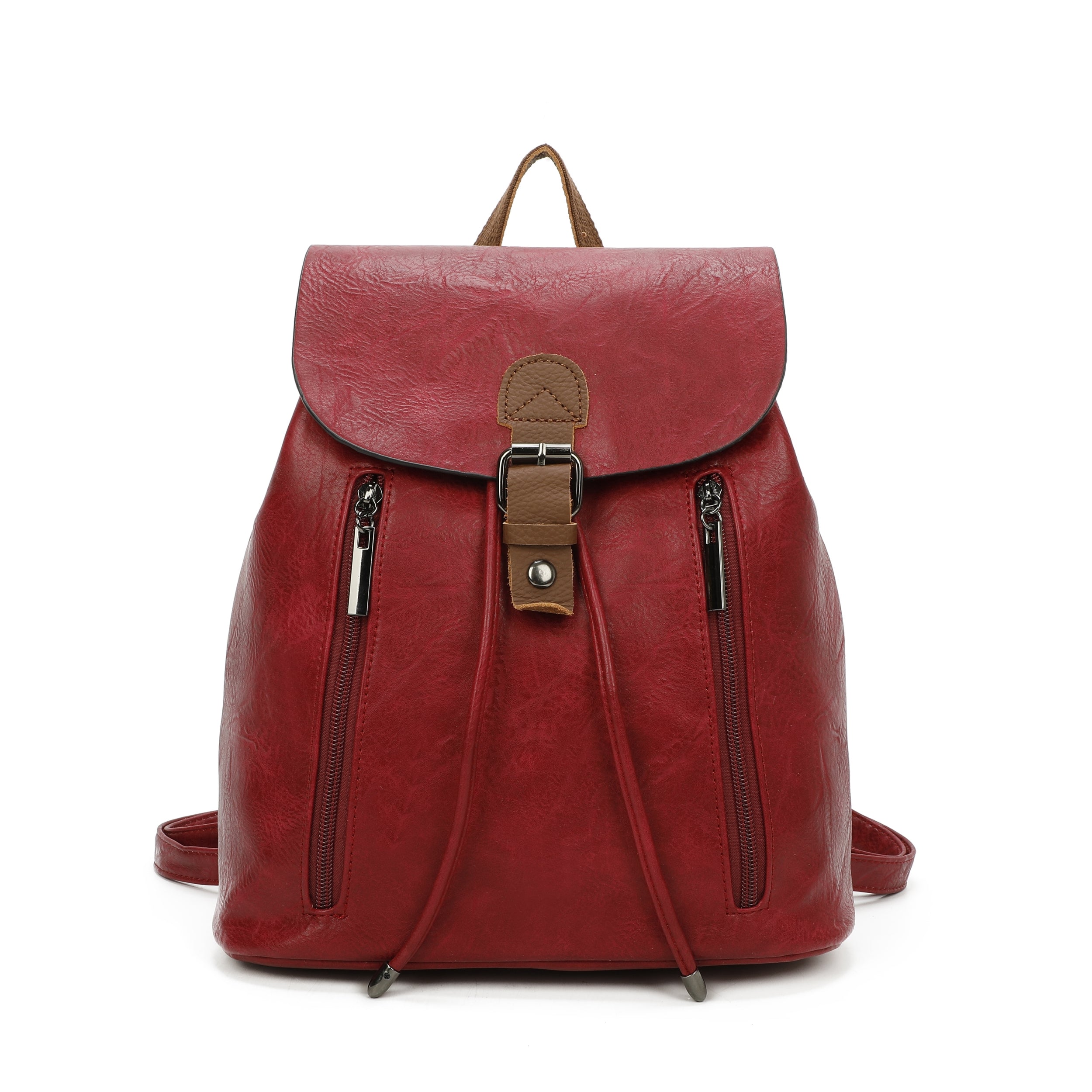 Craze London Leather trim Backpack