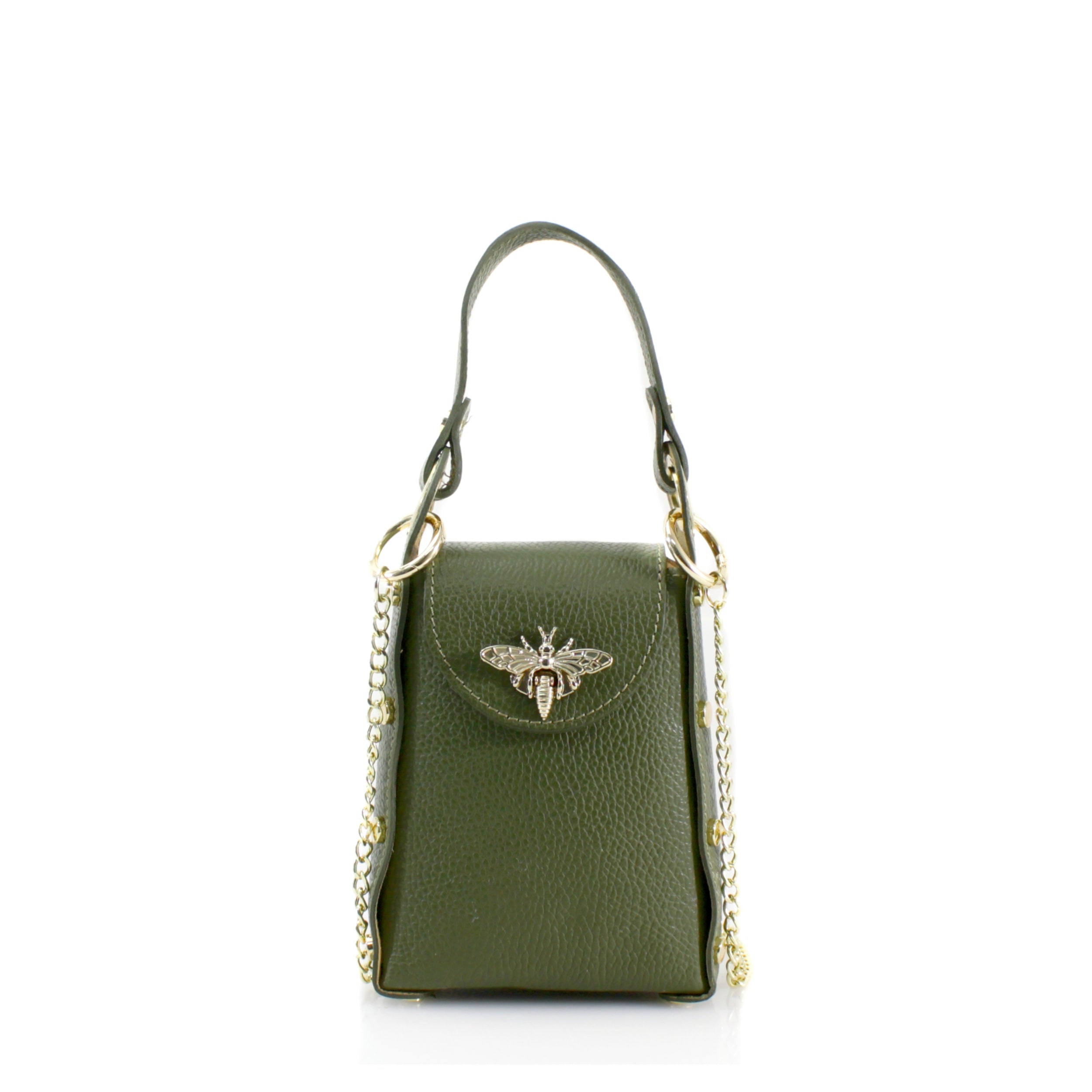 Craze London Bee14 Leather Mini Bag