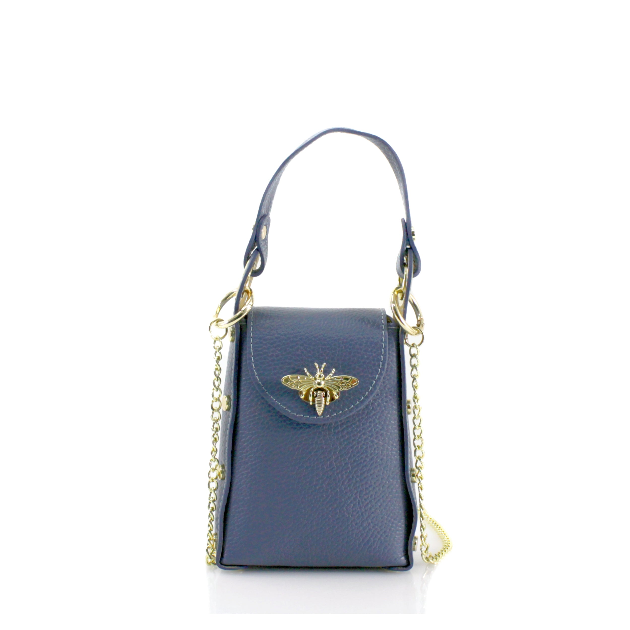 Craze London Bee14 Leather Mini Bag