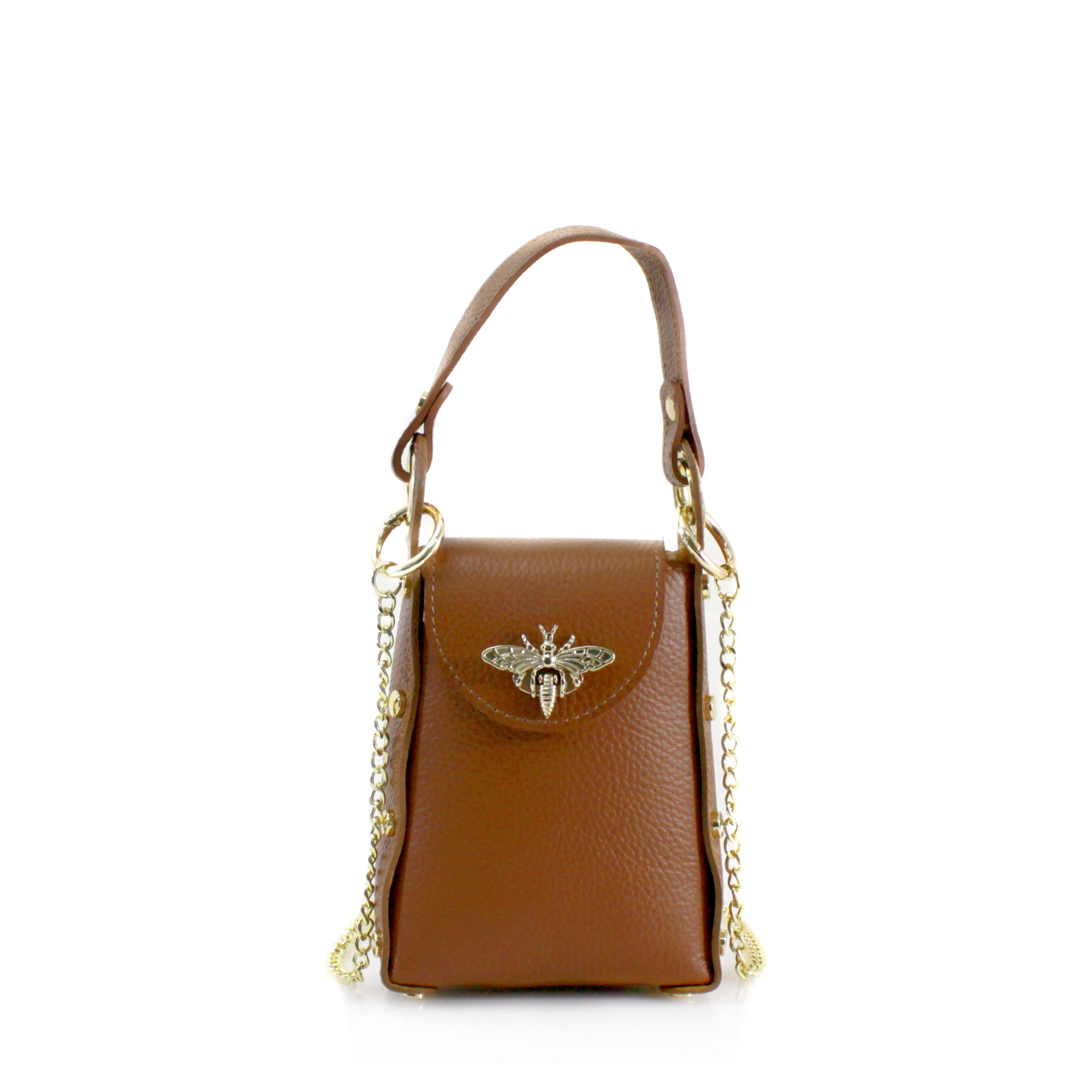 Craze London Bee14 Leather Mini Bag