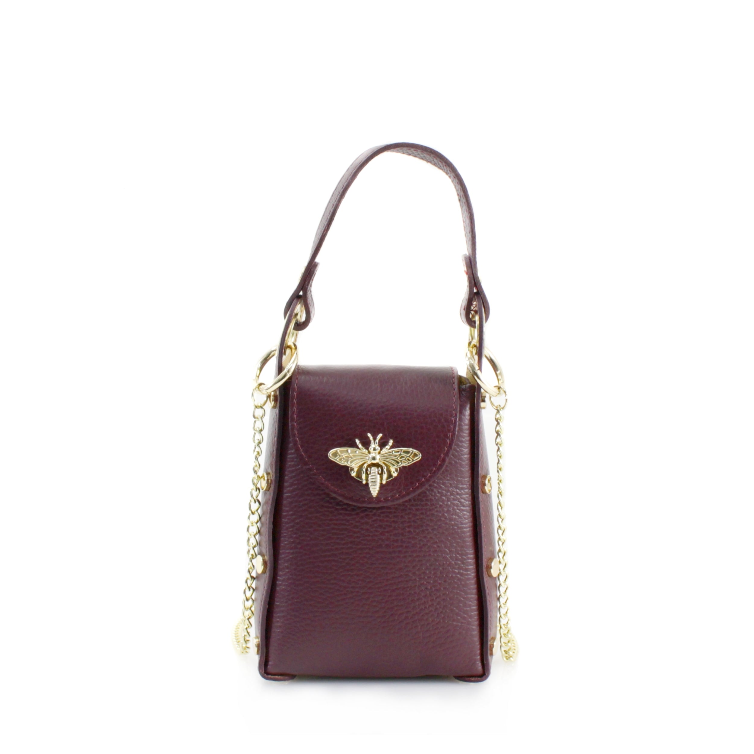 Craze London Bee14 Leather Mini Bag