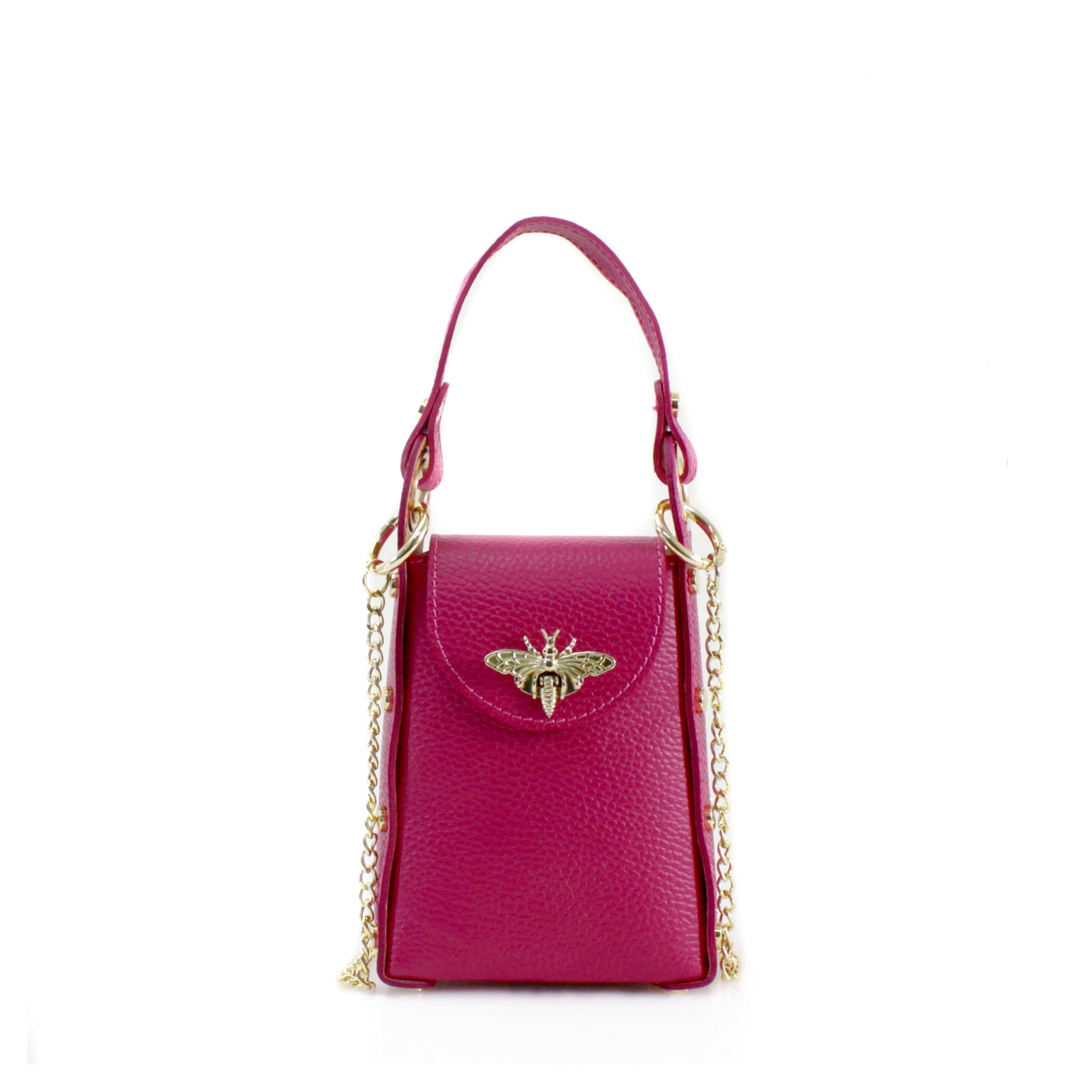 Craze London Bee14 Leather Mini Bag