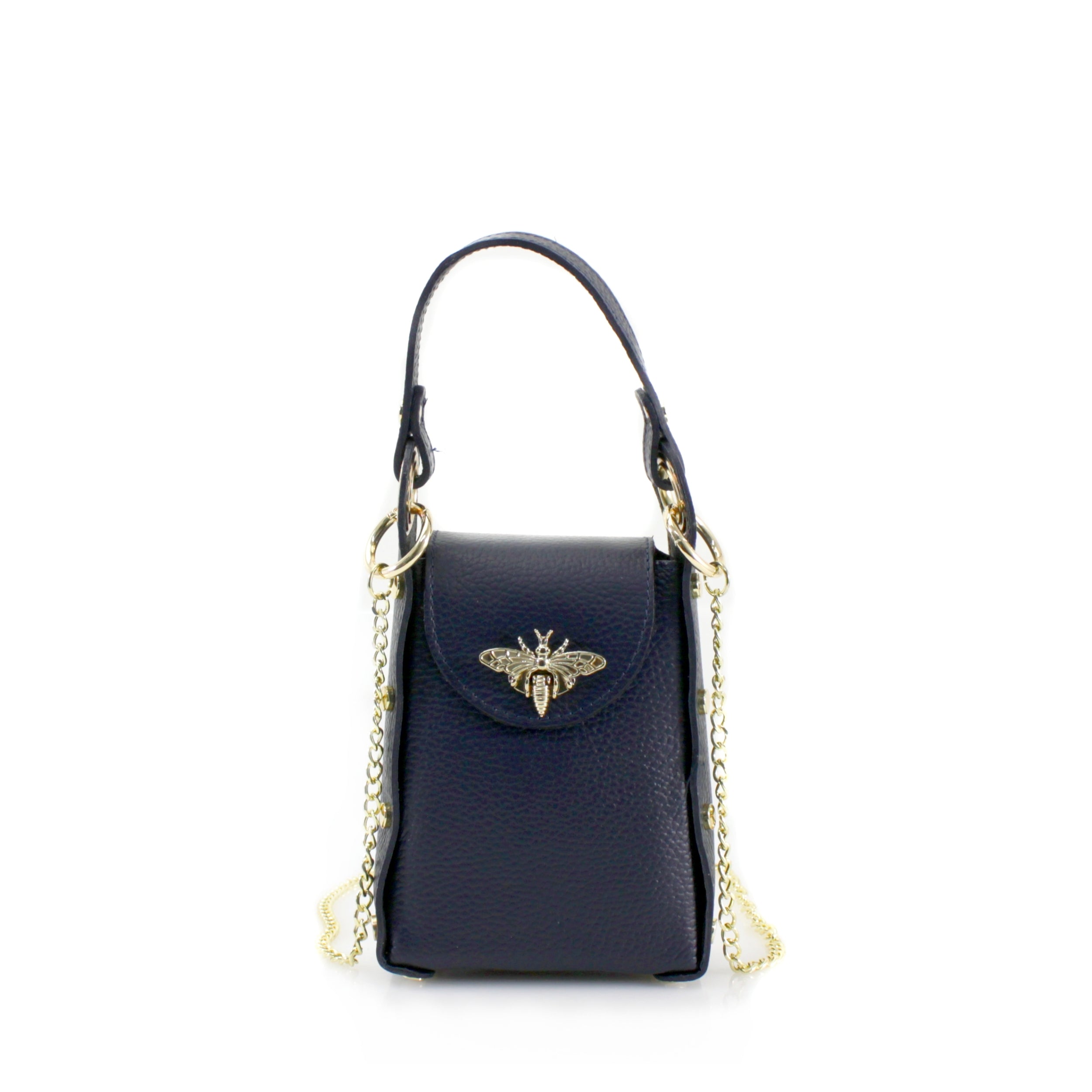 Craze London Bee14 Leather Mini Bag