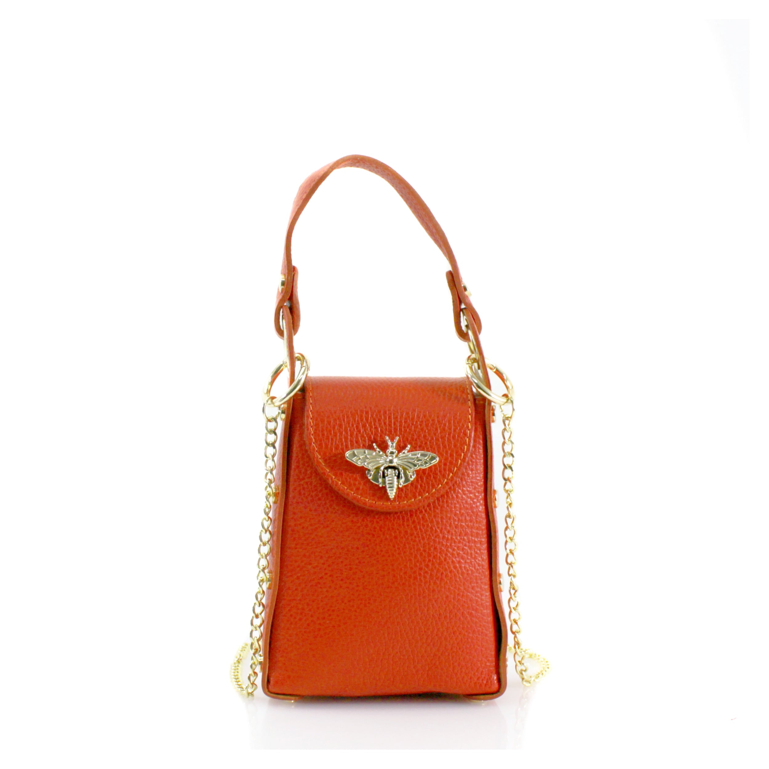 Craze London Bee14 Leather Mini Bag