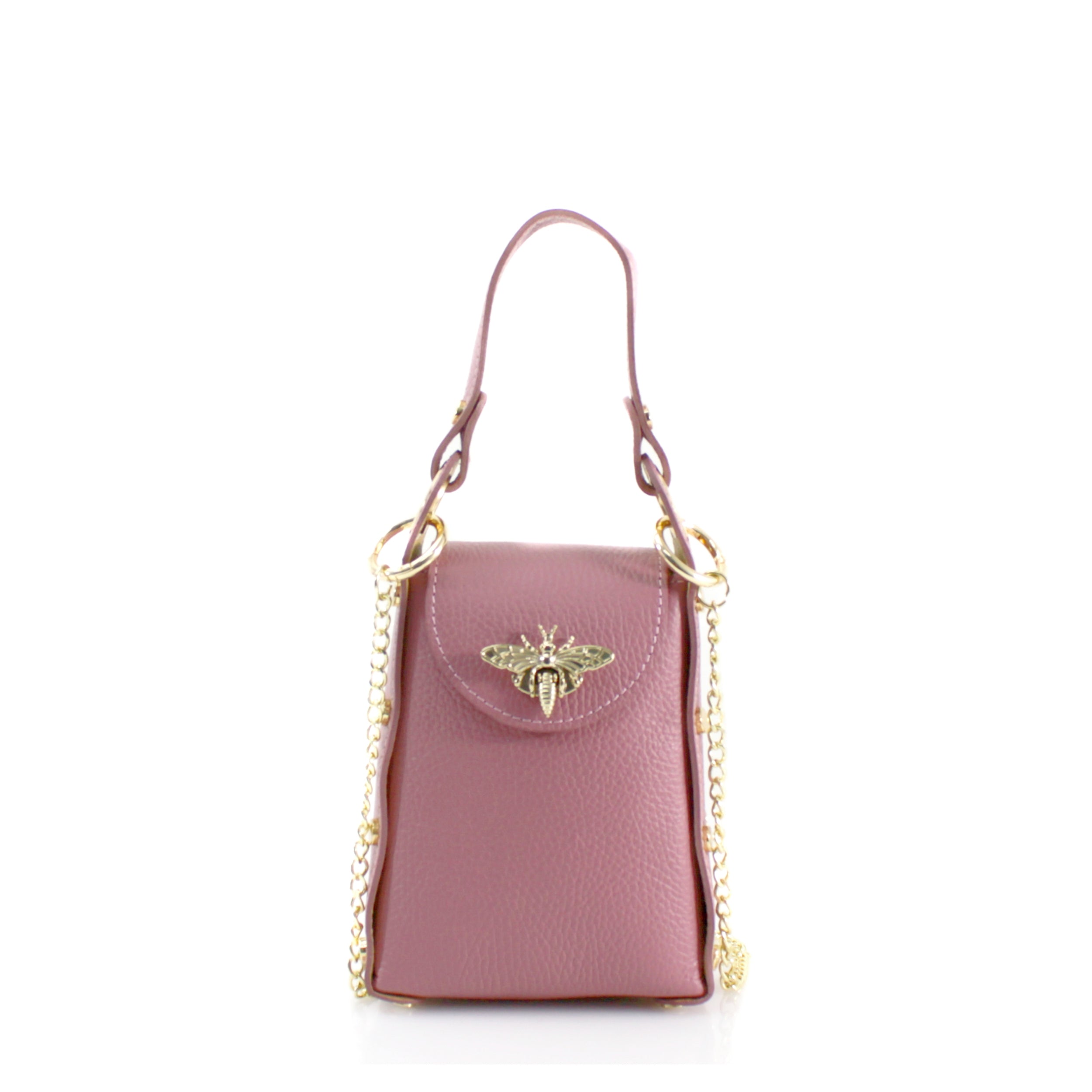 Craze London Bee14 Leather Mini Bag