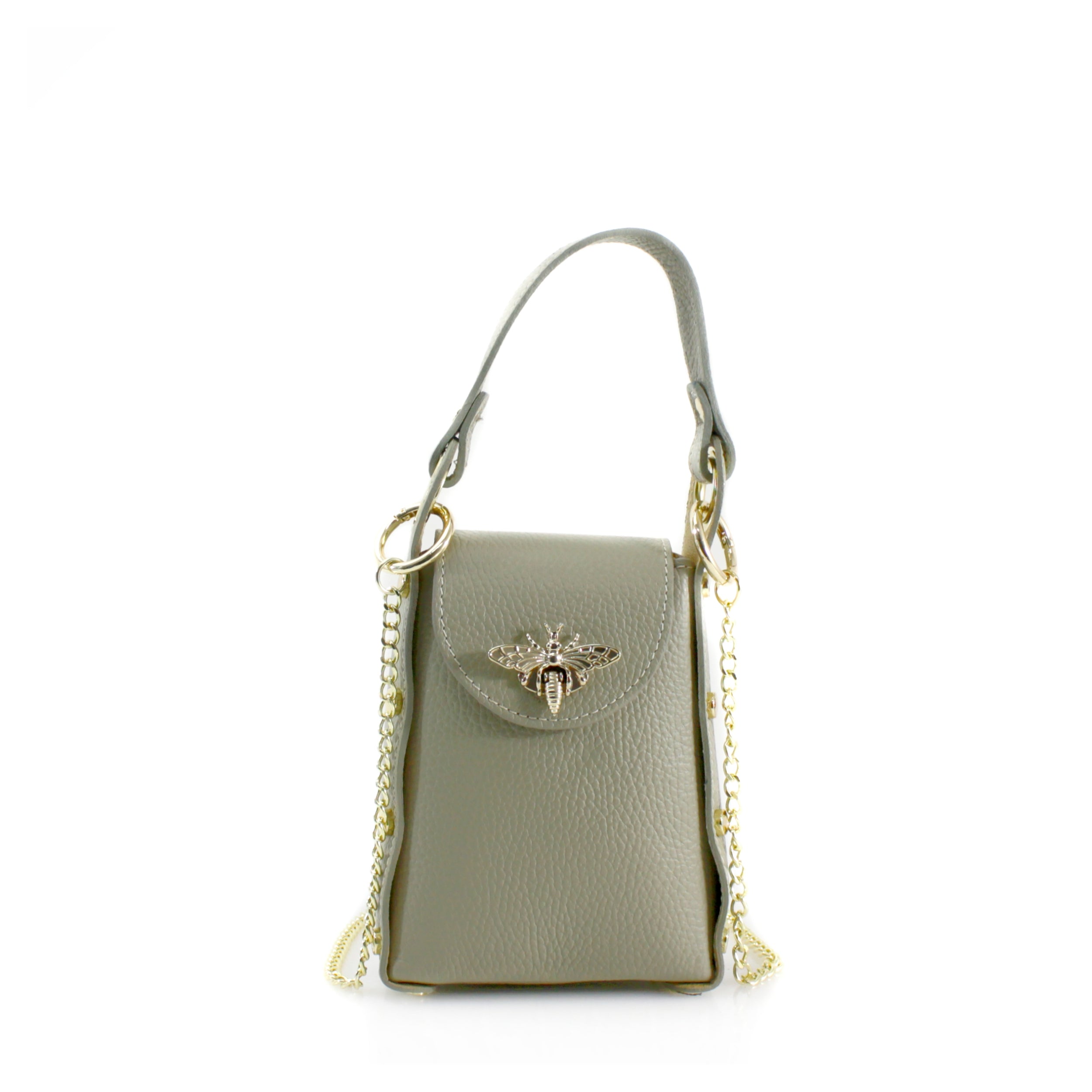 Craze London Bee14 Leather Mini Bag