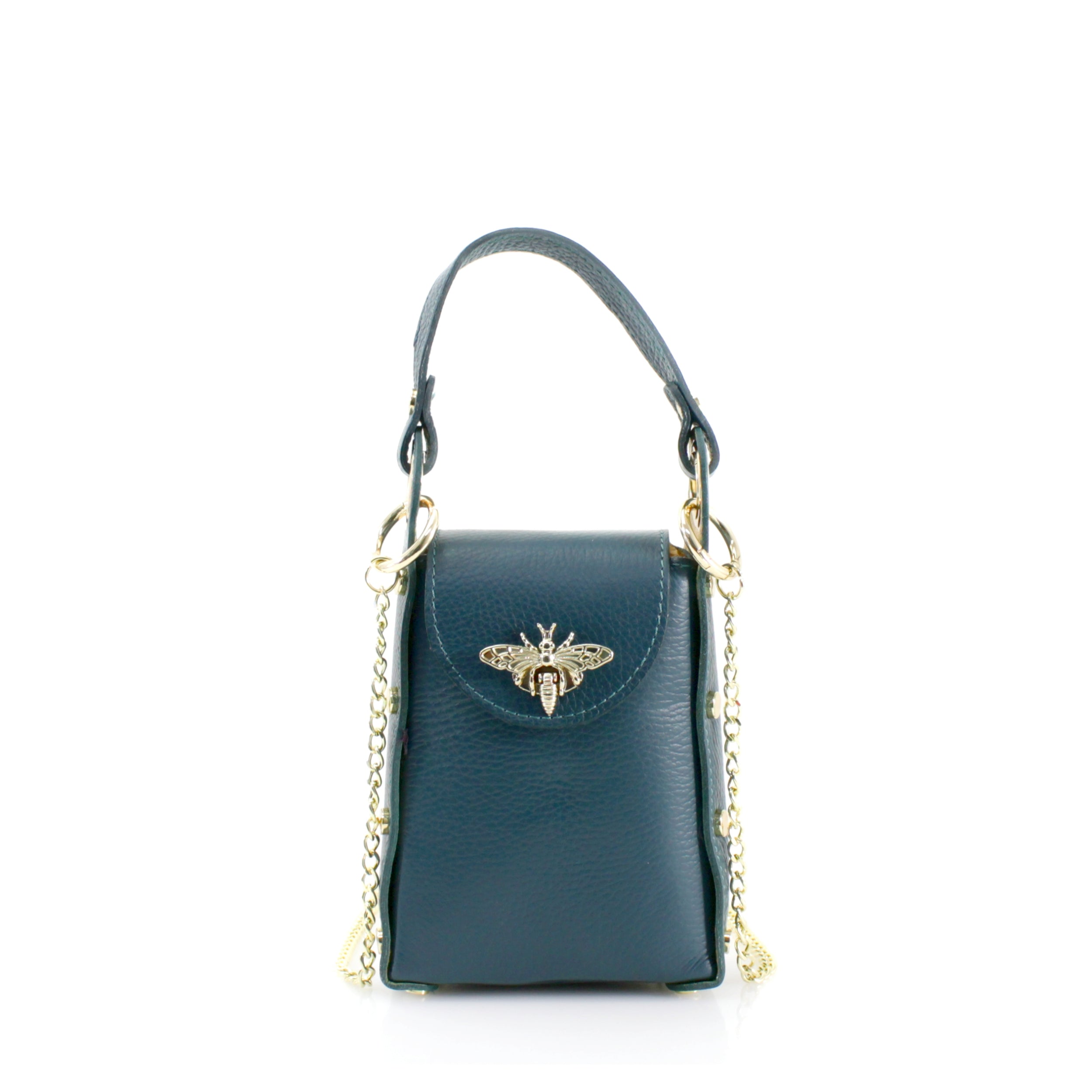 Craze London Bee14 Leather Mini Bag