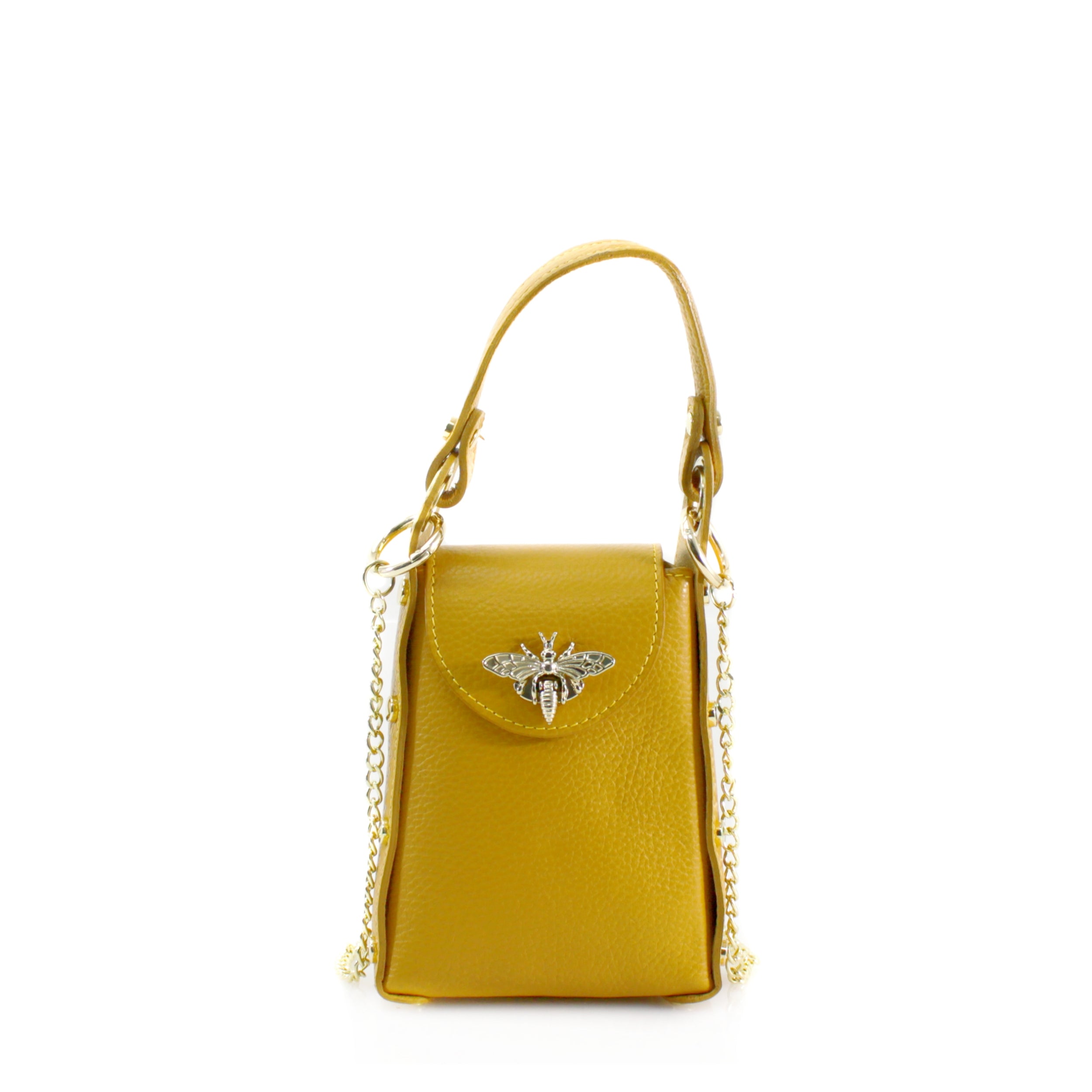 Craze London Bee14 Leather Mini Bag