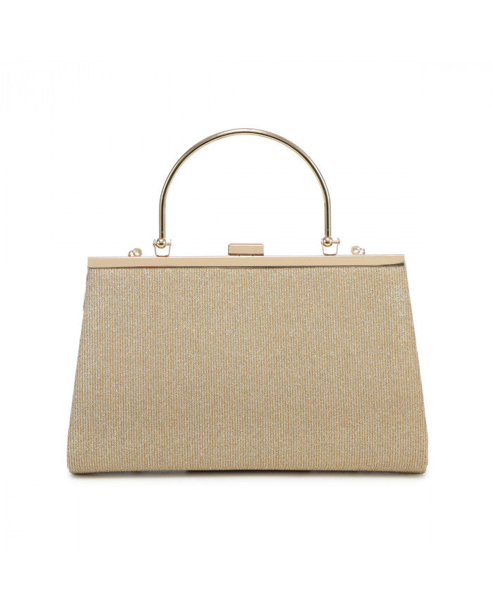 Craze London Clutch bag -glitter material
