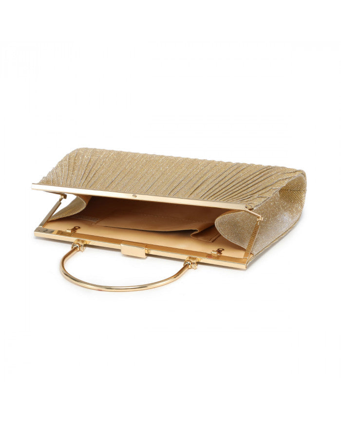 Craze London Clutch bag -glitter material