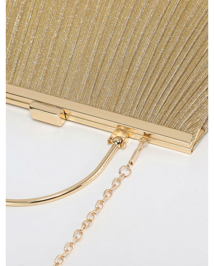 Craze London Clutch bag -glitter material