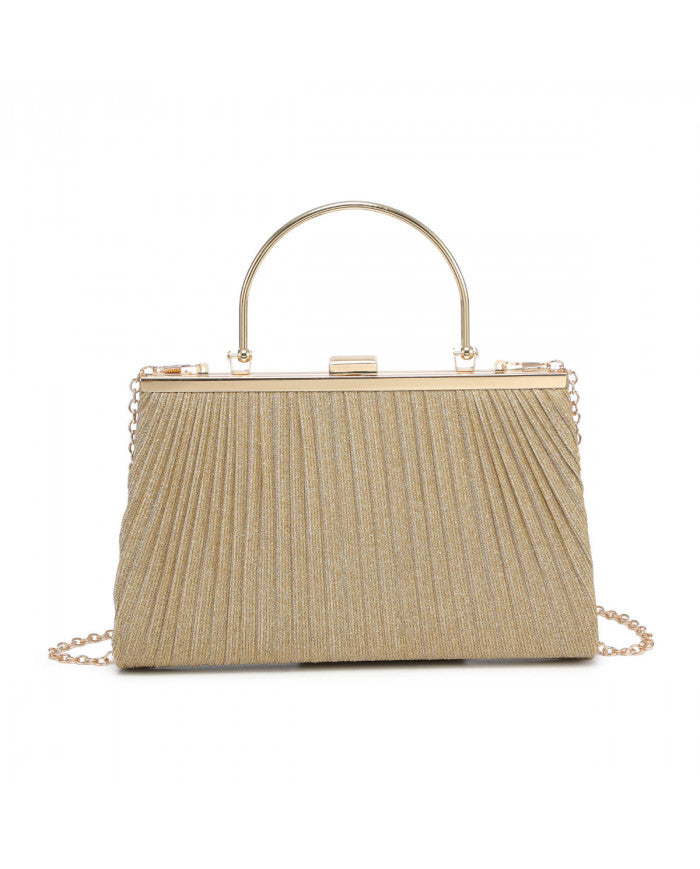 Craze London Clutch bag -glitter material