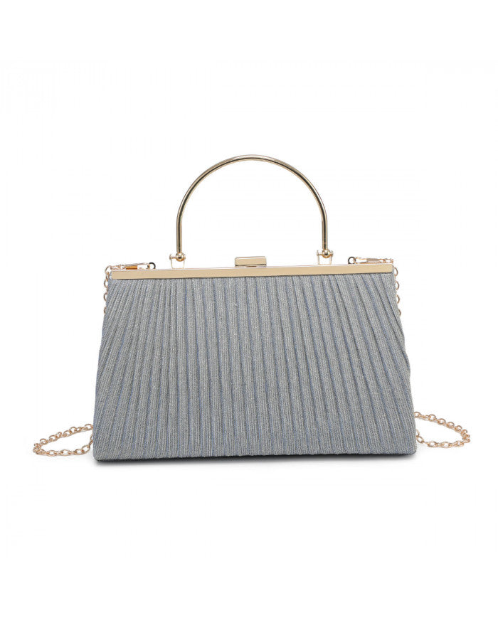 Craze London Clutch bag -glitter material