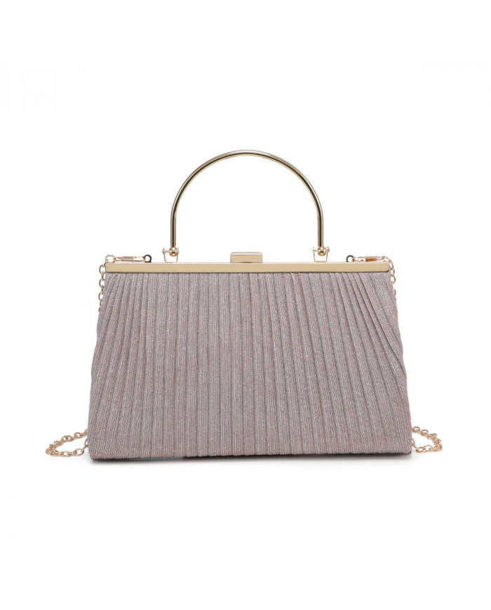 Craze London Clutch bag -glitter material
