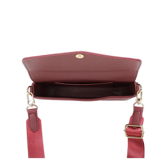 Craze London Cross body 4 in 1 Bag with Canvas Strap