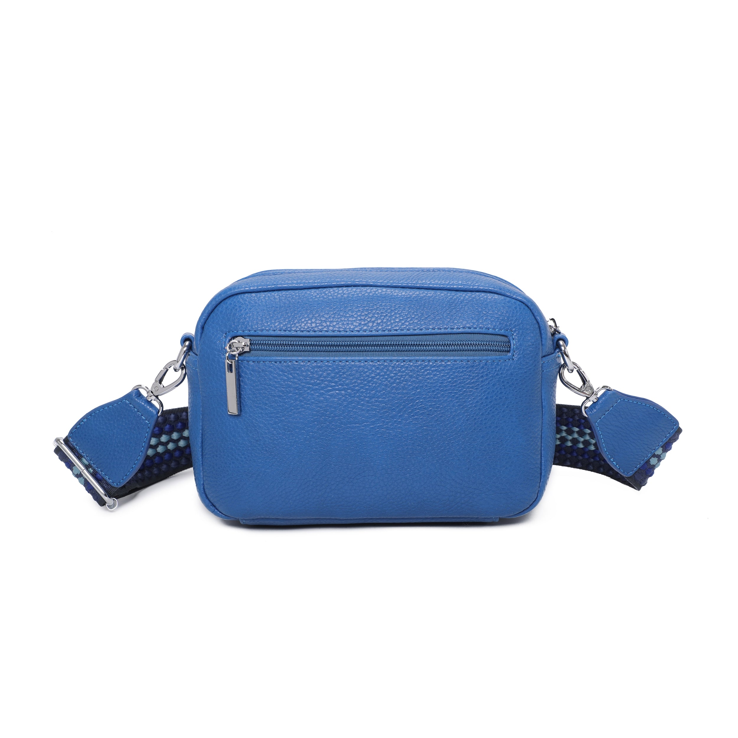 Craze London Crossbody Bag with Colorful Strap