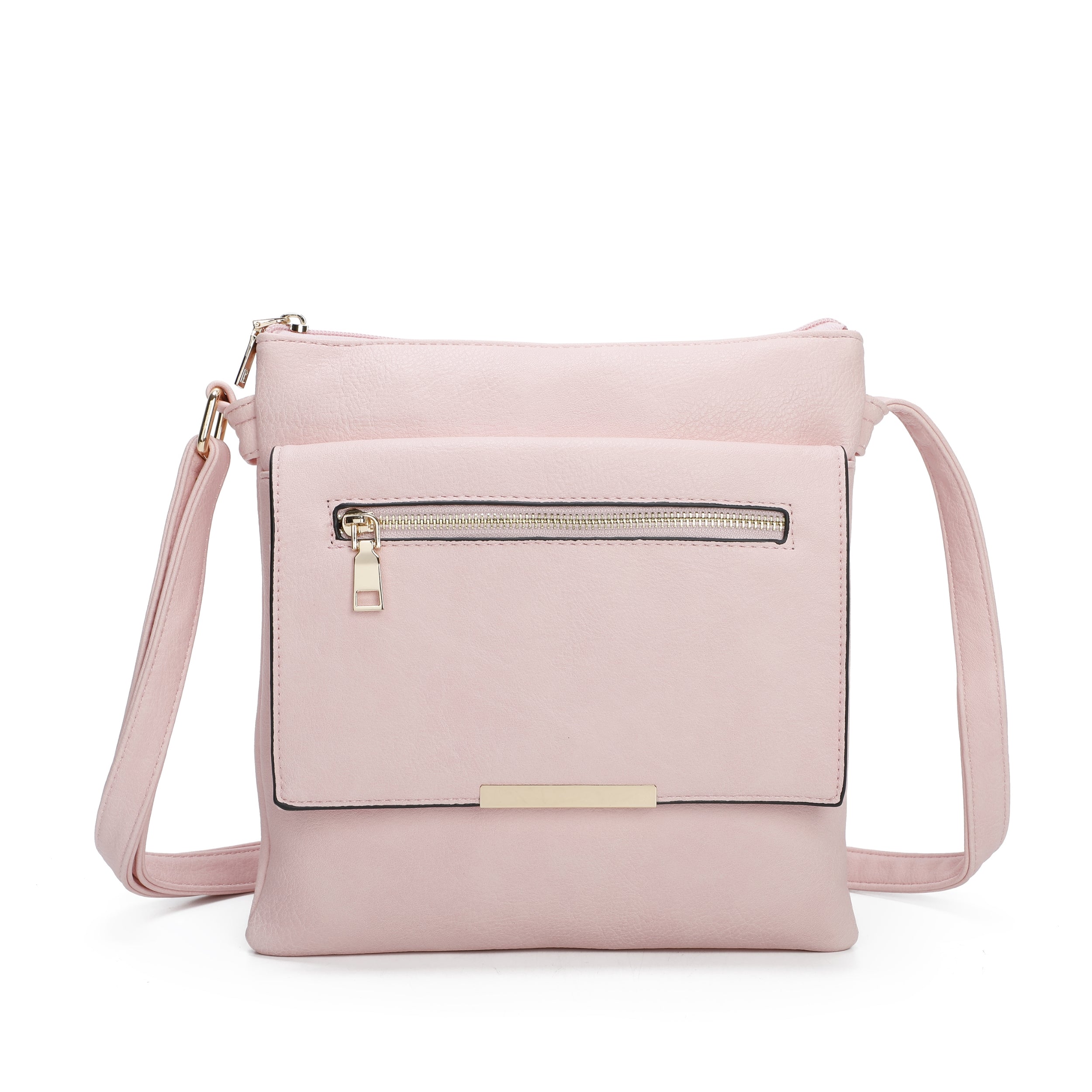 Craze London Crossbody bag with Front zip and Magdot