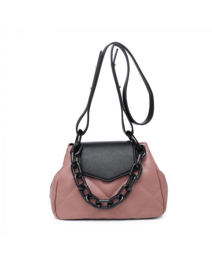 Craze London Cross body bag with Metal Chain