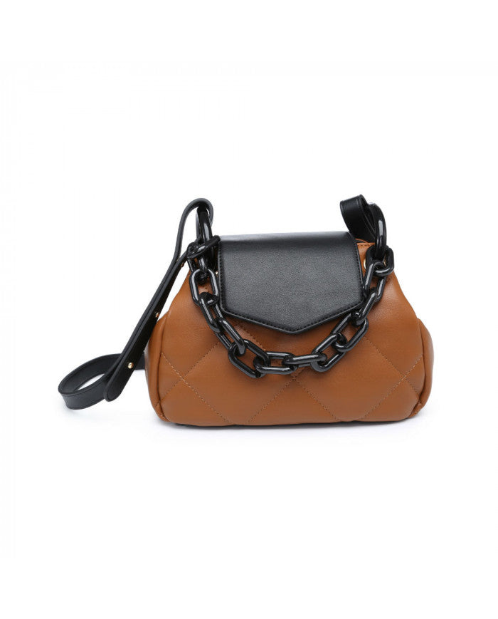 Craze London Cross body bag with Metal Chain